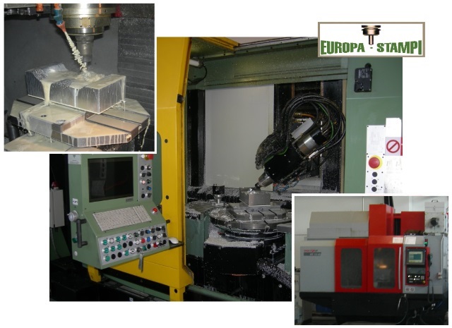centro di lacoro fresatrici cnc 5 assi